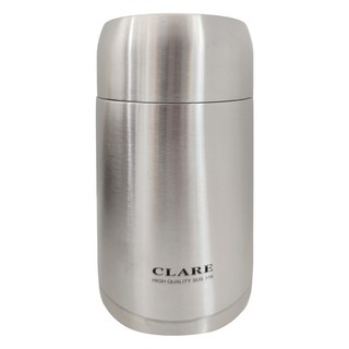 CLARE 晶鑽316真空燜燒罐, 不銹鋼色, 1.2L, 1個