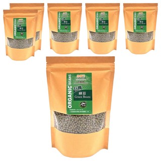 茂喜食品 有機綠豆, 400g, 6包