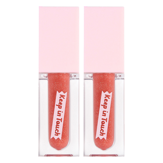 [純素美妝] Keep in Touch 果凍豐唇唇釉, 糖霜餅乾, 3.8ml, 2個