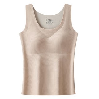 arua 여성용 기모나시 패드일체형 발열내의 브라탑