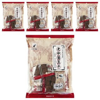 老中醫 中丁豆干 古早風味, 250g, 5袋
