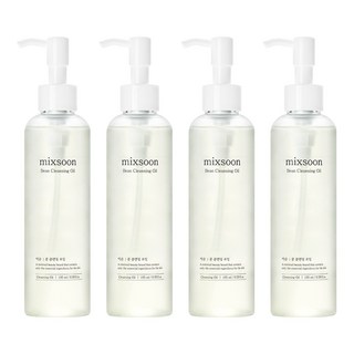 [비건뷰티] 믹순 콩 클렌징 오일, 4개, 195ml
