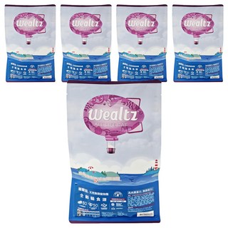 Wealtz 維爾滋 天然無穀全齡貓糧 高肉類蛋白 添加益生菌和膳食纖維, 300g, 5包, 雞肉