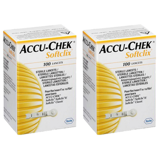 아큐첵 소프트클릭스 란셋 로슈 호환, 2개, 100개입