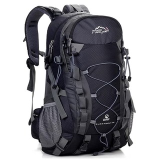 LOCAL LION Outdoor 登山包, 27 x 18 x 50cm, 黑色