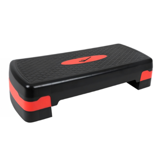 Prospecs 2段基本款有氧階梯踏板, 黑色 + 紅色