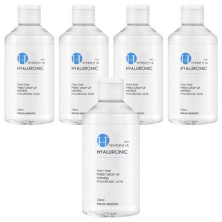GLOW MONSTER 1%小分子玻尿酸原液, 250ml, 5瓶