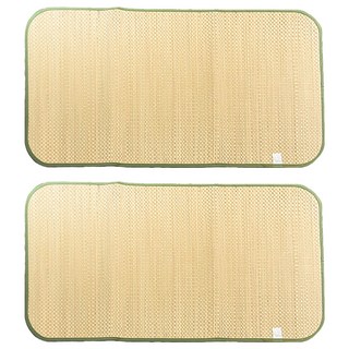 Amance 雅曼斯 日式天然涼夏香石藺草枕蓆 2個, 淡綠色, 涼感墊
