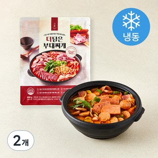 고른 더담은 부대찌개 (냉동), 800g, 2개
