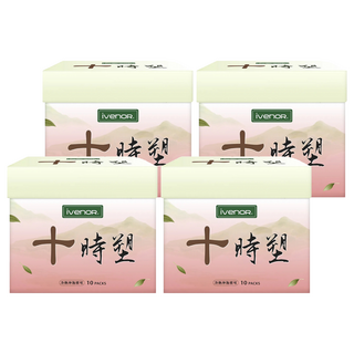 ivenoR 十時塑 纖桃茶 冷泡/熱泡, 3g, 4盒, 10包