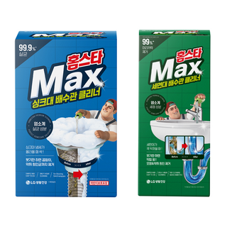 홈스타 맥스 싱크대 배수관 클리너 680ml + 세면대 배수관 클리너 230ml, 1세트