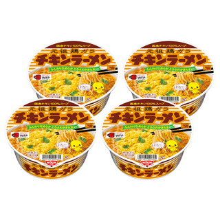 元祖雞汁味碗麵 濃郁香醇美味 即沖即食 宵夜、點心, 4入