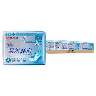 康乃馨 奈米核心健康護墊 自然無香, 17cm, 26片, 10包