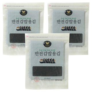 萬田 飯捲專用海苔, 115g, 3包