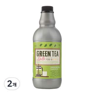 Bokumjari Easy Latte 綠茶拿鐵, 2個, 1入, 1.8kg