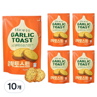 東門裡麵包工廠 香蒜吐司, 70g, 10個