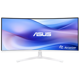 ASUS 華碩 100Hz 護眼螢幕, VU34WCIP-W, 34吋