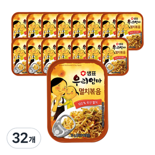 Sempio 膳府 我們媽媽炒鯷魚配菜罐頭, 50g, 32個