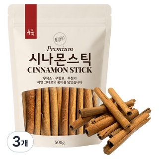 동광한방몰 시나몬스틱, 500g, 3개