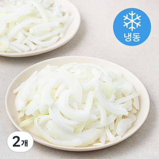 양파 슬라이스 (냉동), 2개, 1kg