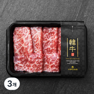 수원축협 한우 설깃머리 1++등급(7) 구이용 (냉장), 0.2kg, 3개