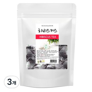 숲으로허브 히비스커스 삼각티백, 3개, 100개입, 1g