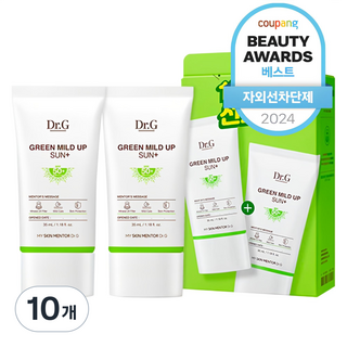 닥터지 그린 마일드 업 선 플러스 SPF50+ PA++++, 35ml, 10개