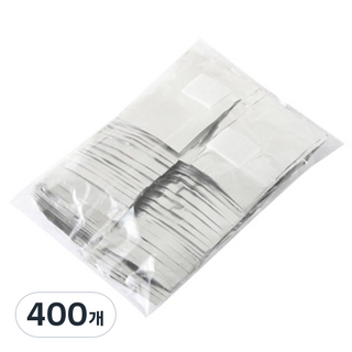 Funny nail 凝膠美甲卸甲錫箔包, 單一顏色, 400個