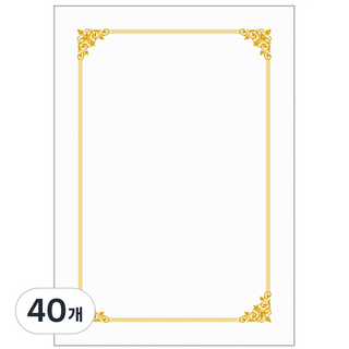 友進產業 7500 Pr鴿子獎狀紙, 白色, 40個