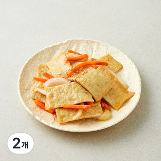 강남밥상 정성담은 저당 어묵볶음, 120g, 2개