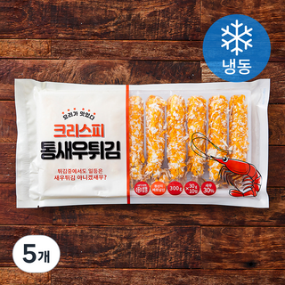 요리가맛있다 크리스피 통새우튀김 (냉동), 300g, 5개
