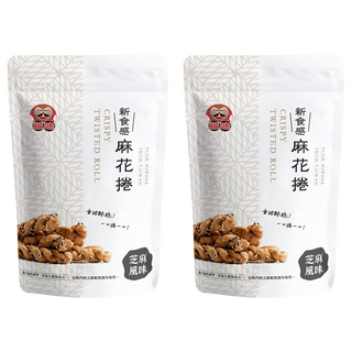 福味 小琉球麻花捲 芝麻口味 200g x 2包