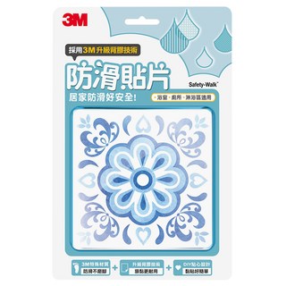 3M 防滑貼片 強黏, 6片, 雕花