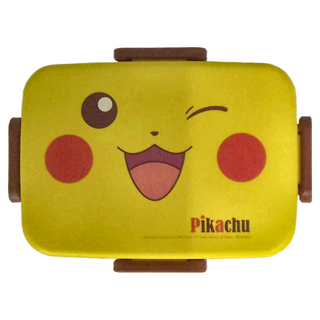 Skater 日本境內版 日本製 皮卡丘限定 便當盒 17.5 x 12.9 x 5.8cm 650ml, 皮卡丘, 1個