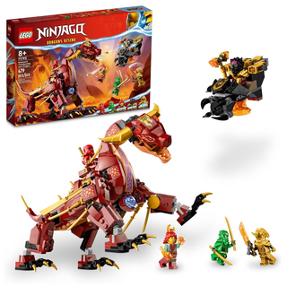 LEGO 旋風忍者 71793, 變形熔岩龍 Heatwave Transforming Lava Dragon, 1盒