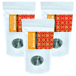 好日好食 手工菊花枸杞黑糖, 38g, 8顆, 3袋