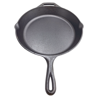 LODGE 野生動物系列 鑄鐵露營煎鍋 棕熊, 32cm, 1個