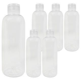 台灣 COSMOS 蓋瓶 100ml, 透明色, 6個