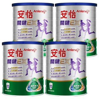 Anlene 安怡 關鍵高鈣低脂奶粉, 1.5kg, 4罐