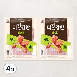 더건강한 베이컨, 90g, 4개