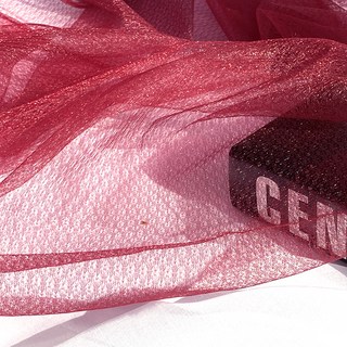 웹망사 메쉬 15종 대폭 원단, 레드와인, 1개