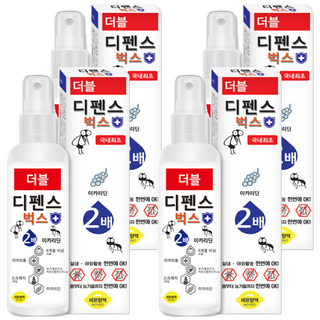 디펜스벅스 작은소참진드기 기피제 더블, 170ml, 4개