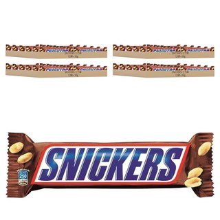 SNICKERS 士力架 花生巧克力, 50g, 48條