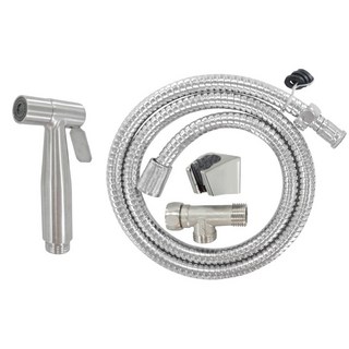 手易坊 衛生沖洗器組 - 台灣製造 細緻出水 個人衛生 浴室清潔, 不鏽鋼, 1個