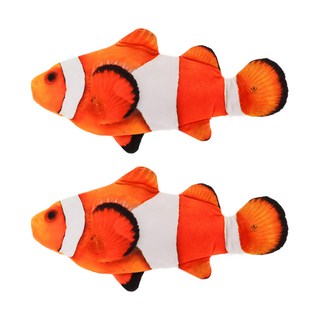 DING DONG PET 會動的活跳魚, 小丑魚, 2個