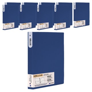 희망사무포인트 멜리브 O링 바인더 3공, 네이비, 10개