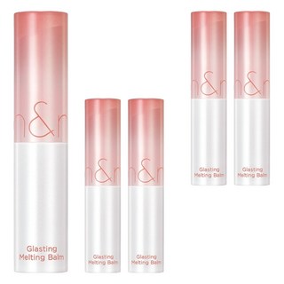 [비건뷰티] 롬앤 글래스팅 멜팅 밤, 06 카야 피그, 3.5g, 5개