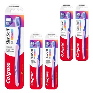 Colgate 高露潔 矯正牙刷 顏色隨機, 1入, 5支
