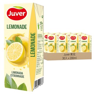 Juver 茱兒 檸檬汁, 200ml, 30入