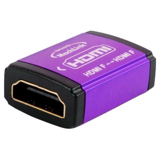 MachLink HDMI F-DMI F 金屬延長轉換轉接頭, H001, 1個